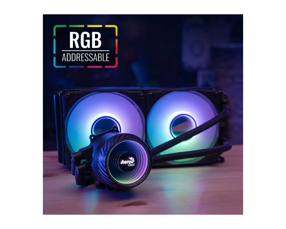 Охладител за процесор AeroCool - Mirage L240 - Addressable RGB... 2