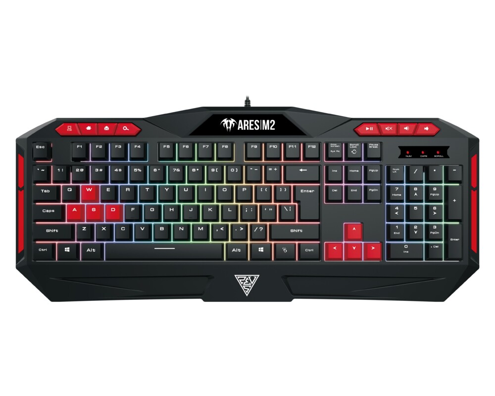 Клавиатура Gamdias геймърски комплект Gaming COMBO 3-in-1 Keyboard 3