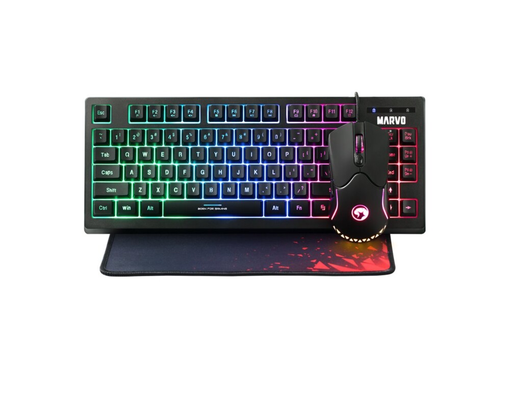 Клавиатура Marvo Геймърски комплект Gaming COMBO CM310 3-in-1