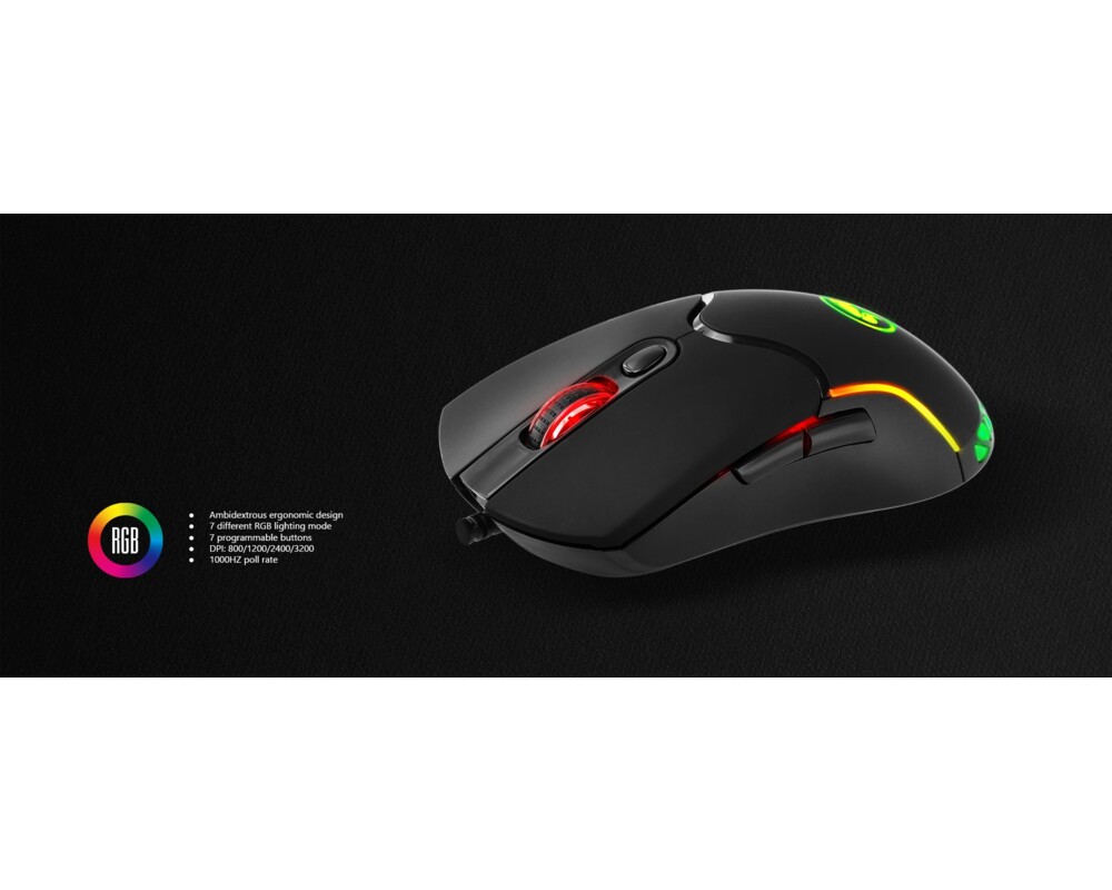 Клавиатура Marvo Геймърски комплект Gaming COMBO CM310 3-in-1 7