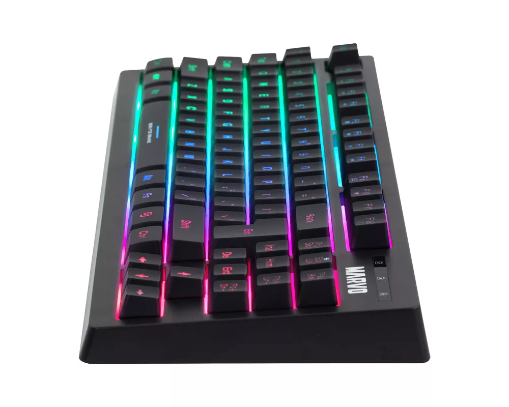 Клавиатура Marvo K607 Gaming TKL Rainbow backlit 5