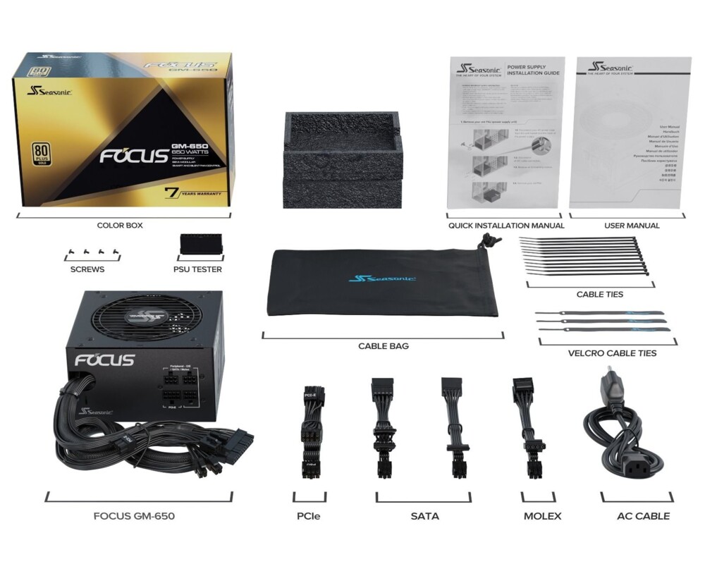 Захранване Seasonic 650W Gold 2