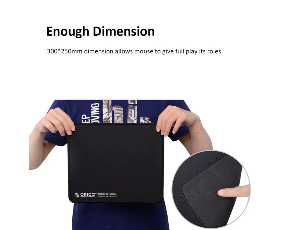 Пад за мишка Orico Mousepad Size L - MPS3025-BK 5