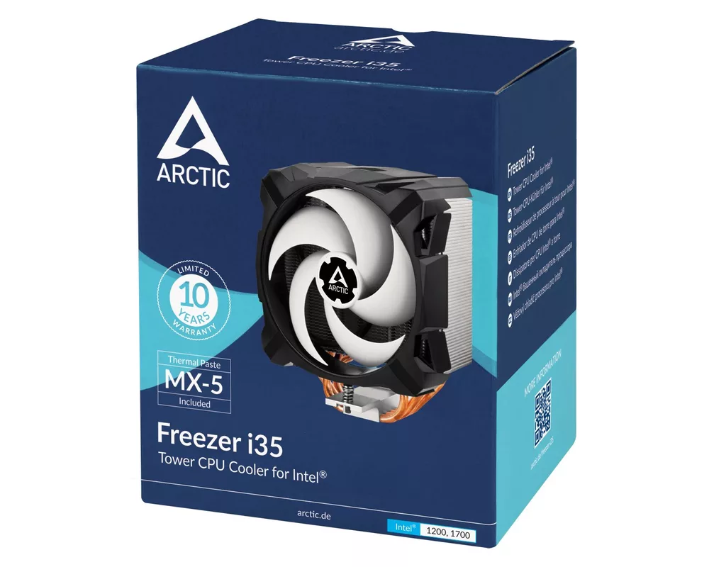 Охладител за процесор ARCTIC Freezer i35 Черен/Бял 15
