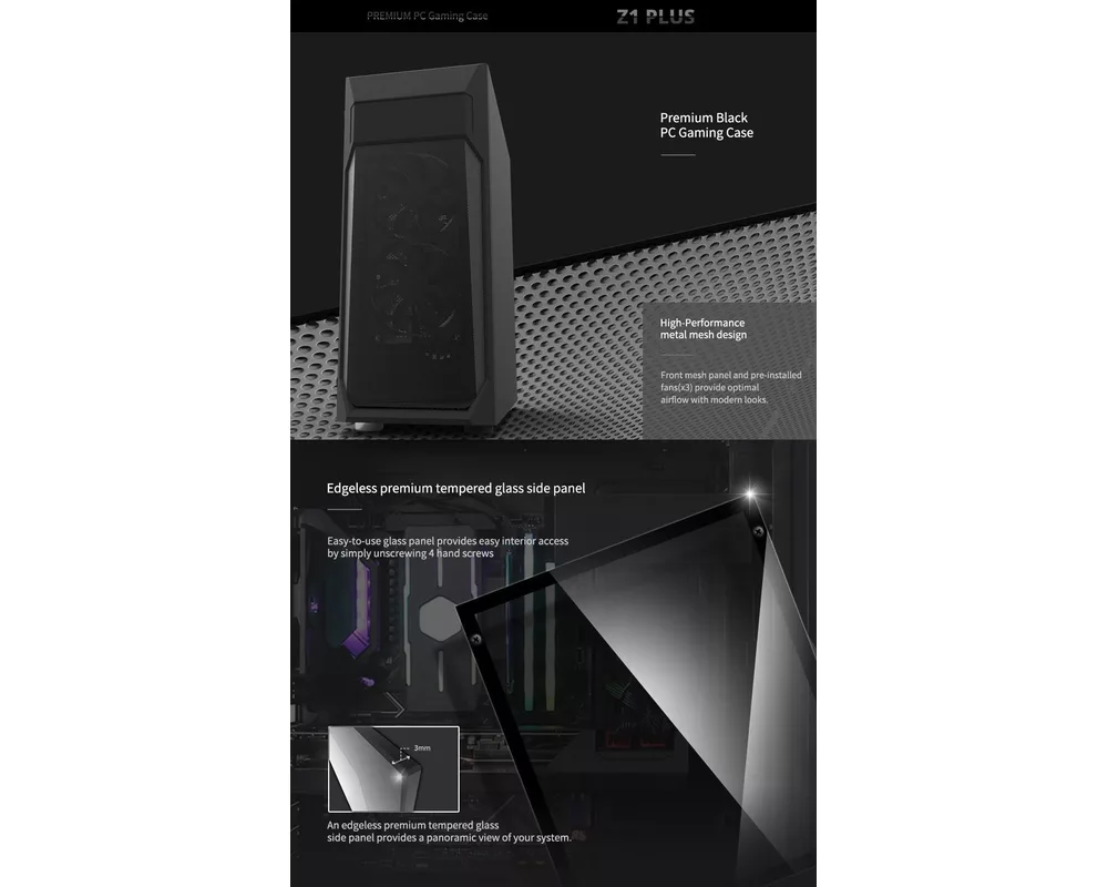 Настолен компютър PIC Game Extreme Limited Edition R7-5800XT RTX 3060 D4 6