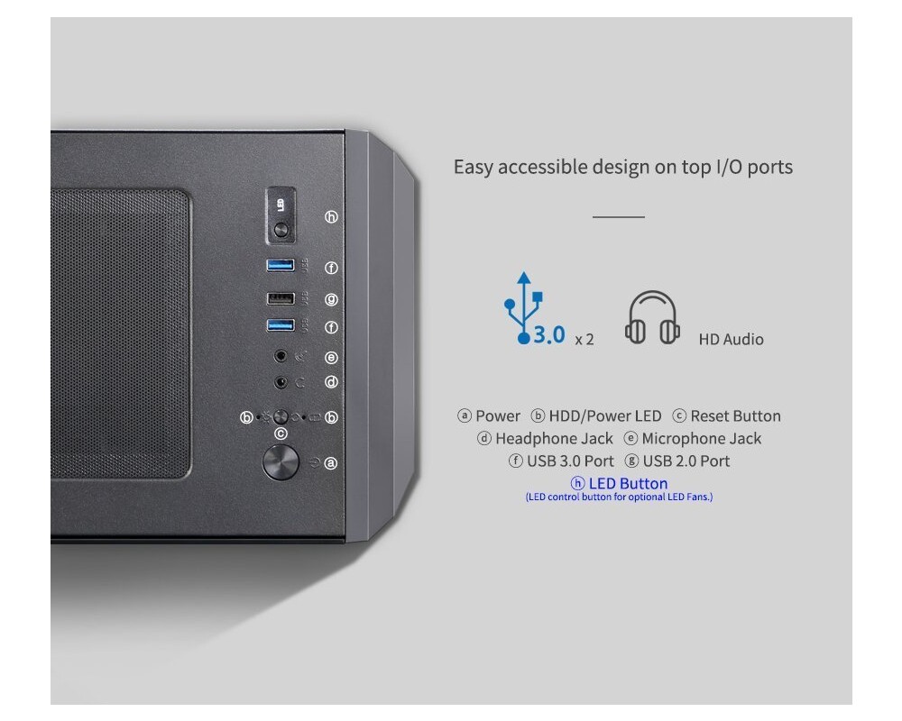 Кутия Zalman ATX - Z1 PLUS 8