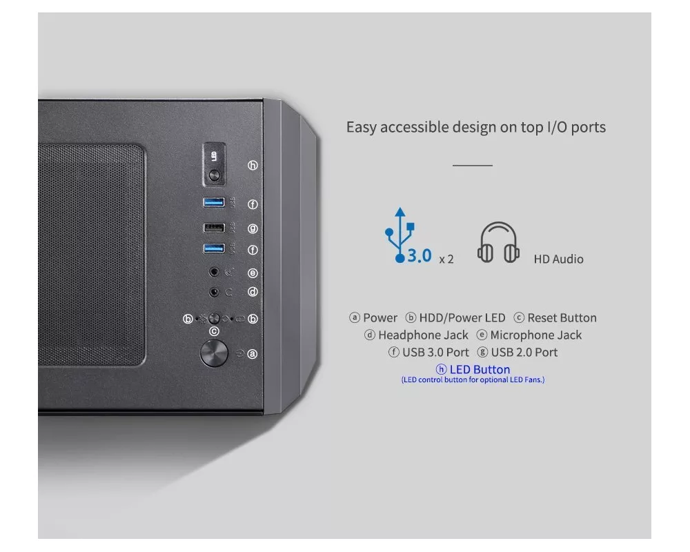 Настолен компютър PIC Game Extreme Limited Edition R7-5800XT RTX 3060 D4 8