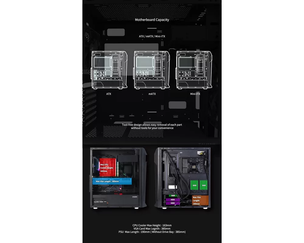 Настолен компютър PIC Game Extreme Limited Edition R7-5800XT RTX 3060 D4 14