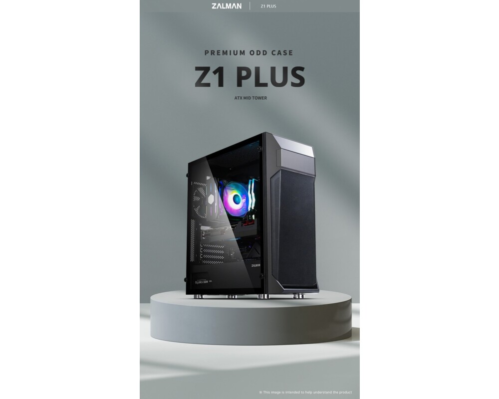 Кутия Zalman ATX - Z1 PLUS 4