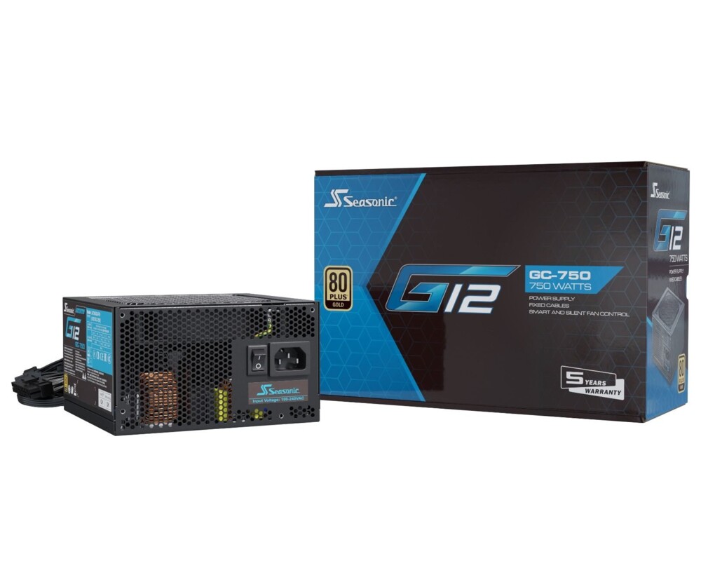 Захранване 750W Seasonic G12 GC-750 80 PLUS Gold 3