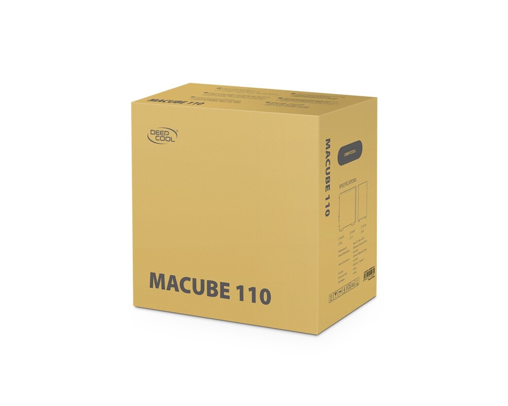 Кутия Кутия DeepCool Macube 110 с прозрачен страничен панел 20