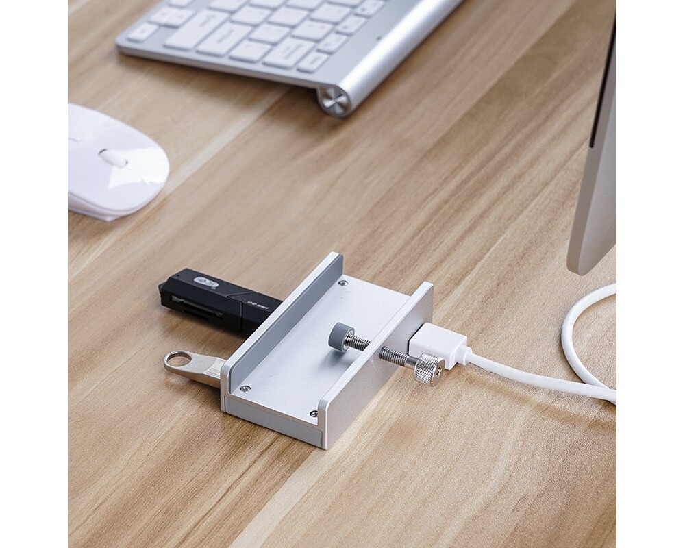 USB хъб Алуминиев USB 3.0 хъб Orico MH4PU-SV-BP 17