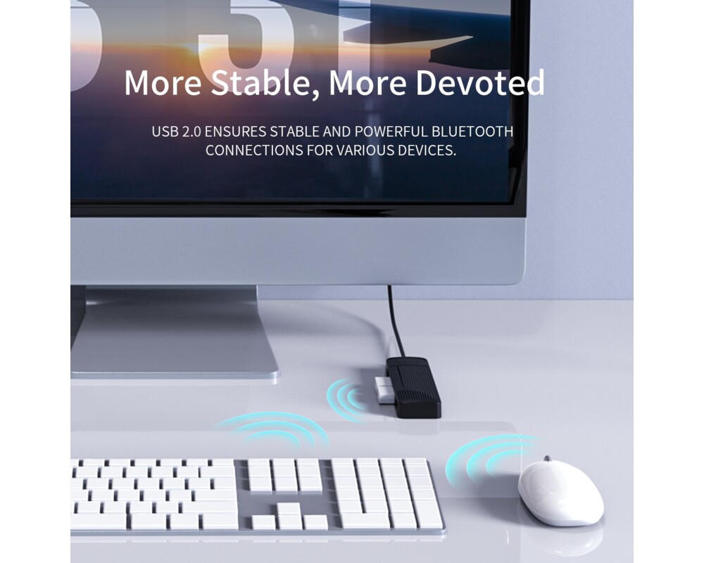 USB хъб Orico USB2.0 HUB 4 port Black - FL02-BK 7