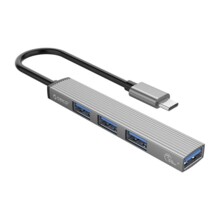  Orico USB3.0/2.0 HUB 4 port - Type-C inp... 391977 AH-13-GY-BP на топ цена - PIC.bg