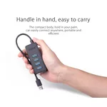 USB хъб Orico USB3.0 HUB 4 port - USB/Micro USB input 12
