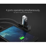 USB хъб Orico USB3.0 HUB 4 port - USB/Micro USB input 8