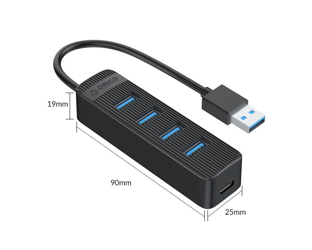 USB хъб Orico USB3.0 HUB 4 port - Type C input 4
