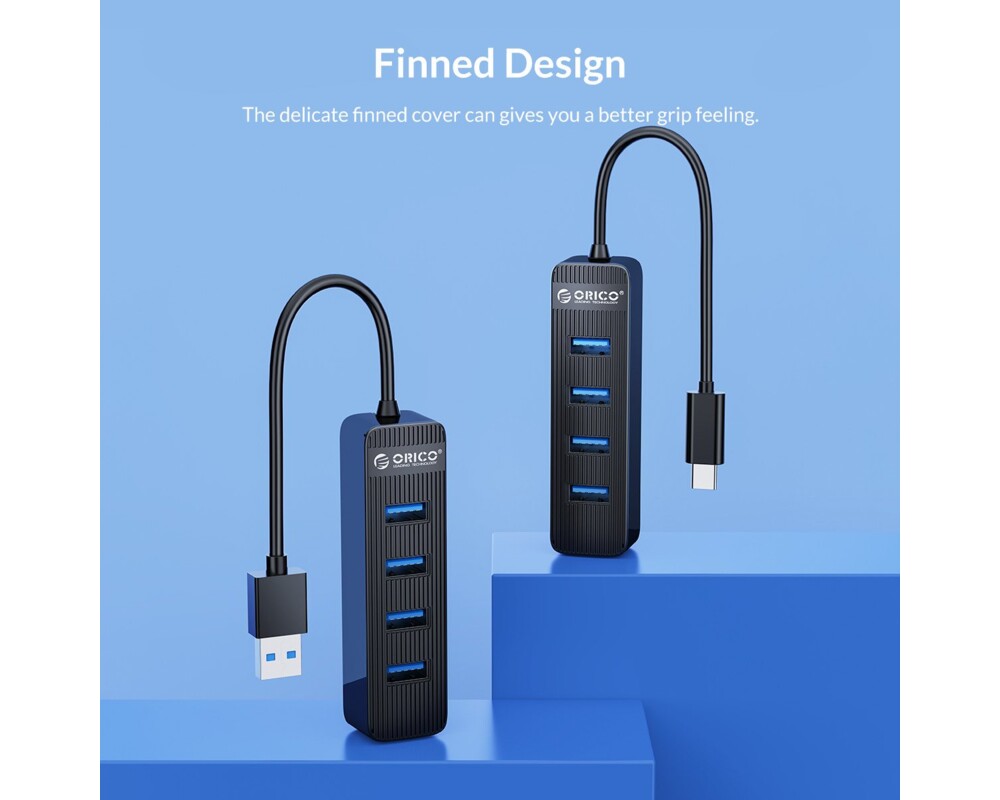 USB хъб Orico USB3.0 HUB 4 port - Type C input 13