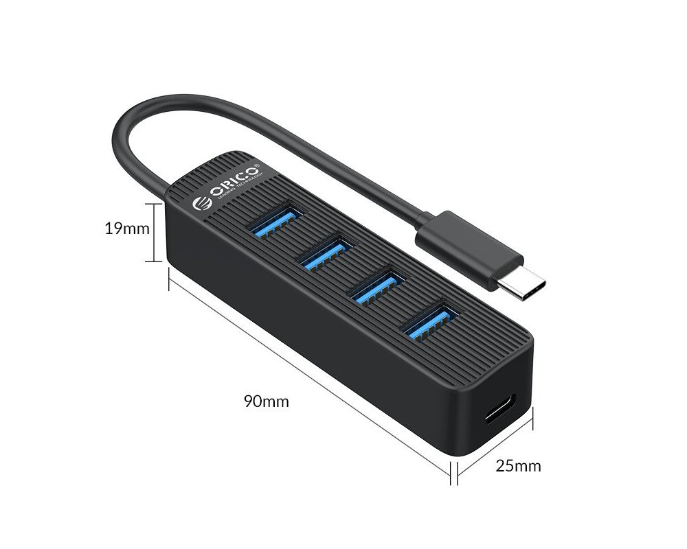 USB хъб Orico USB3.0 HUB 4 port - Type C input 4