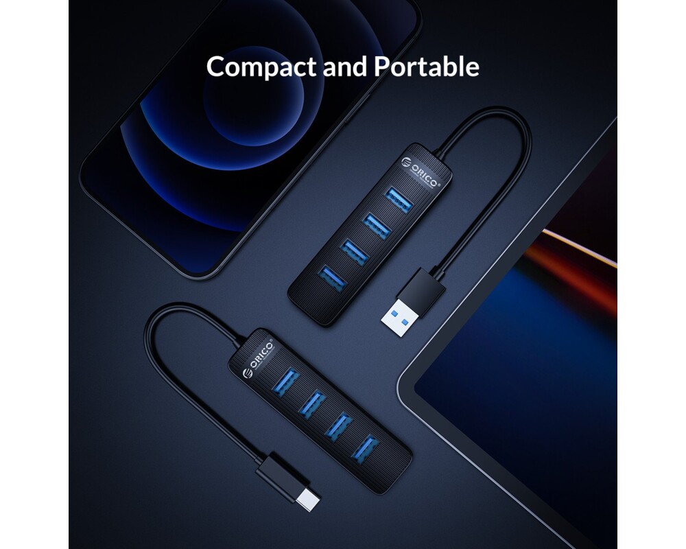 USB хъб Orico USB3.0 HUB 4 port - Type C input 15