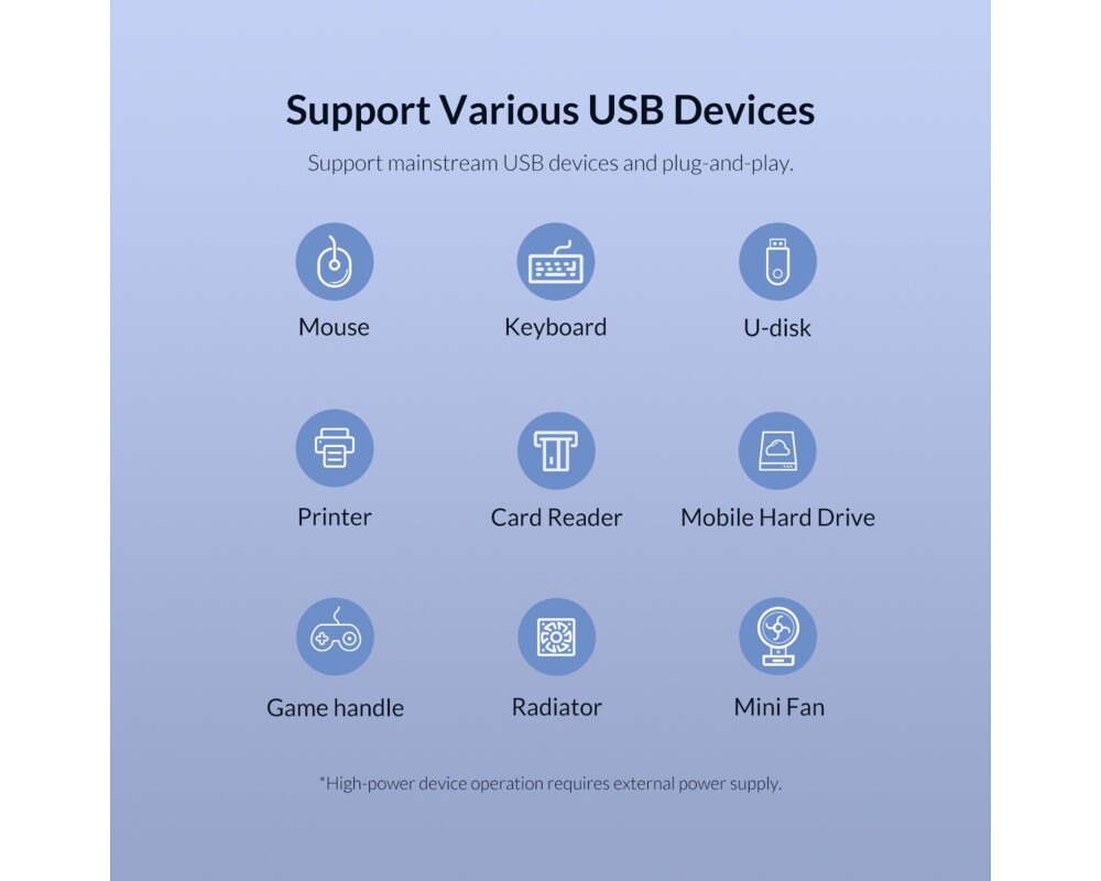 USB хъб Orico USB3.0/2.0 HUB 4 ports - TWU32-4A 12