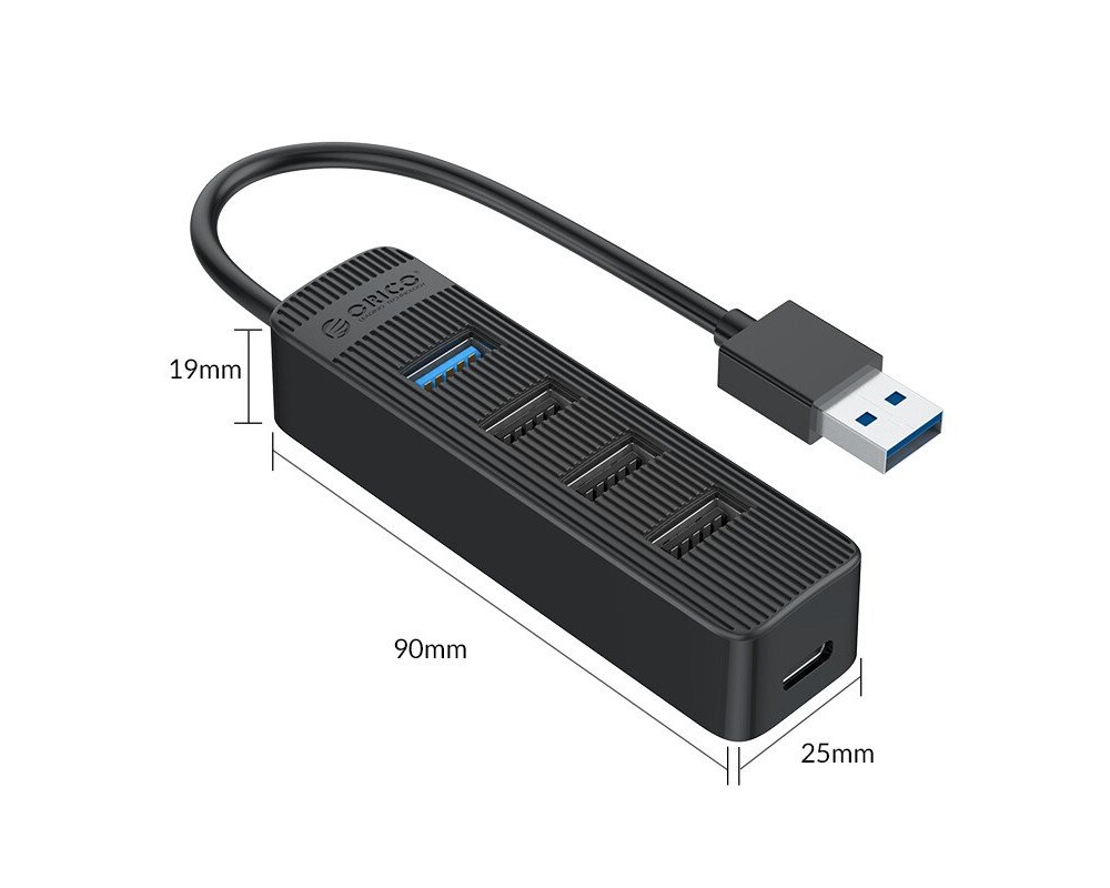USB хъб Orico USB3.0/2.0 HUB 4 ports - TWU32-4A 4