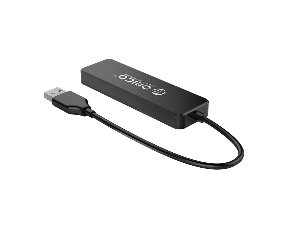USB хъб Orico USB2.0 HUB 4 port Black - FL01-BK 3