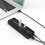 USB хъб Orico USB 10-port HUB with power adapter... 2
