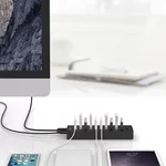 USB хъб Orico USB 10-port HUB with power adapter... 3