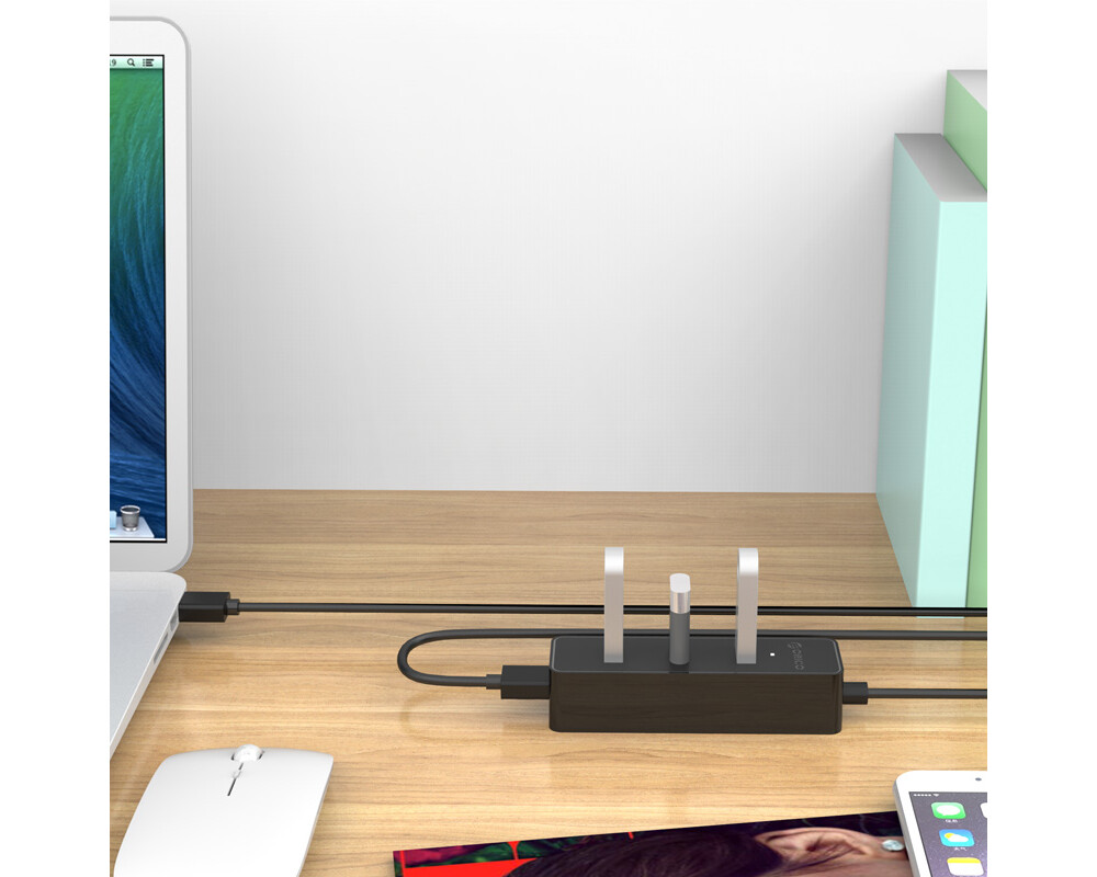 USB хъб Orico USB3.0 HUB 4 port - W5PH4-U3 4
