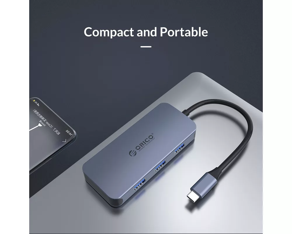 Докинг станция Orico Docking Station Type-C Power Distribution 3.0 100W - LAN 14