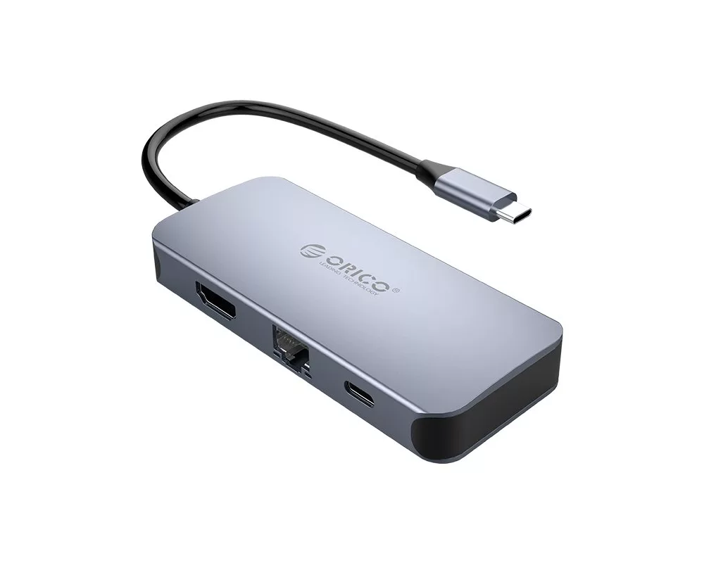 Докинг станция Orico Docking Station Type-C Power Distribution 3.0 100W - LAN 3