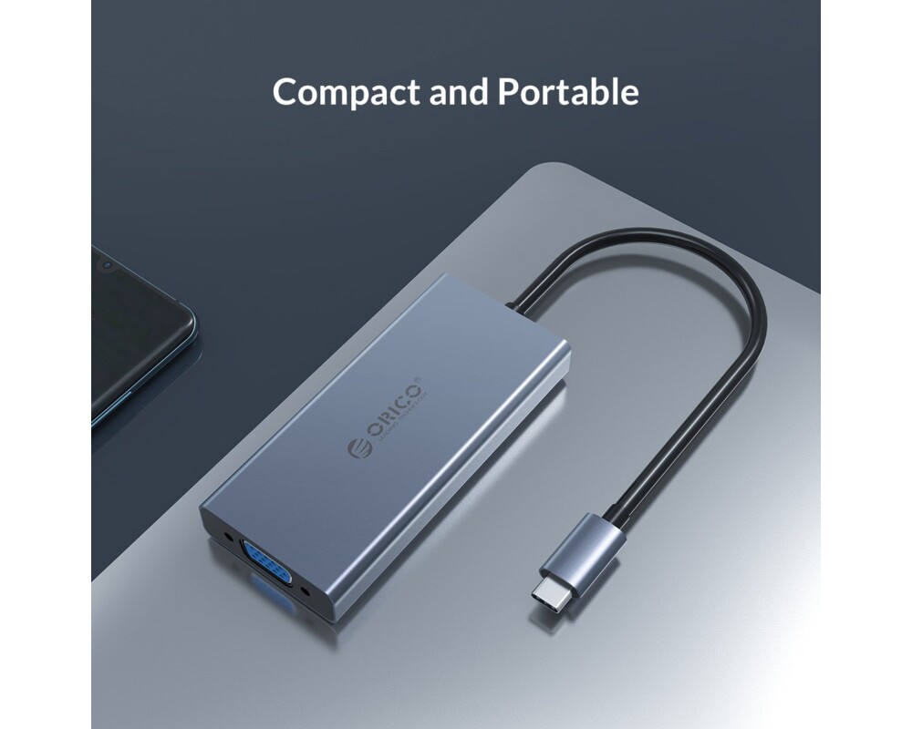 Докинг станция Orico Docking Station Type-C Power Distribution 60W - HDMI 15