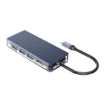 <span>Докинг станция</span> Orico Type-C Docking Station Power Distribution 3.0 100W - HDMI <span class='catalog-num-in-name'>WB-8P-GY-BP</span> - 