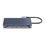 <span>Докинг станция</span> Orico Type-C Docking Station Power Distribution 3.0 100W - HDMI <span class='catalog-num-in-name'>WB-11P-GY-BP</span> - 
