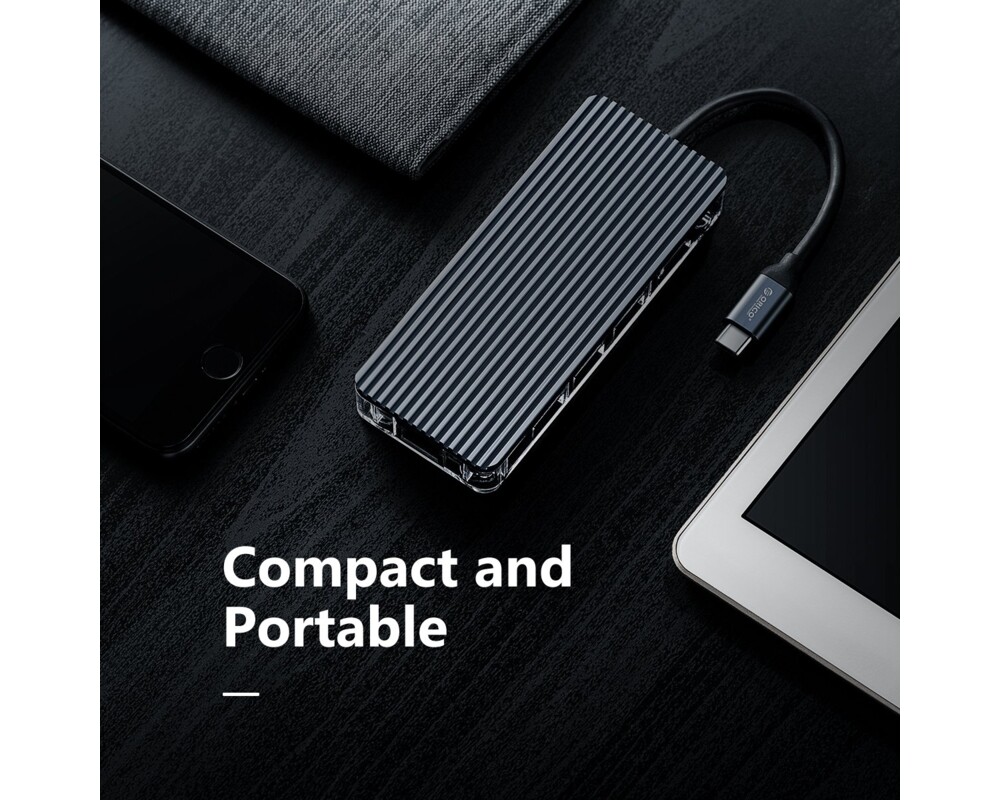 Докинг станция Orico Type-C Docking Station Power Distribution 3.0 100W - HDMI 21