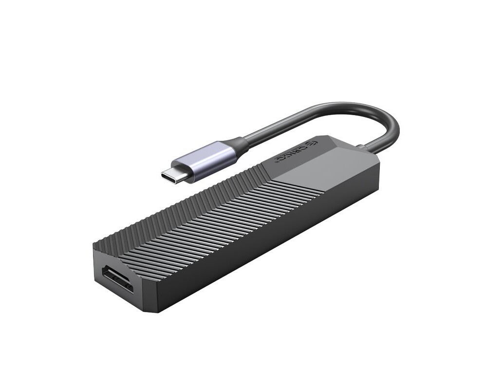 Докинг станция Orico Docking Station Type-C 5-in-1 - MDK-5P Black - Card Reader 2