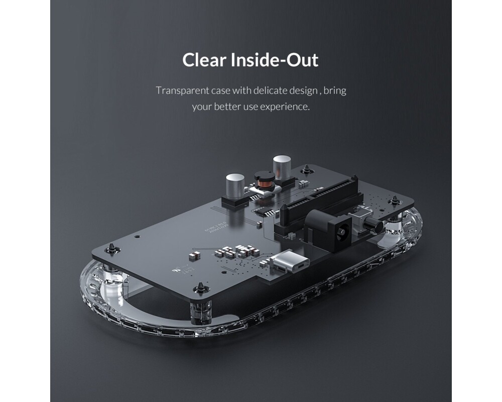 Аксесоар за съхранение Orico докинг станция Storage - HDD/SSD Dock - 2.5 and 3.5 inch Type-C 8