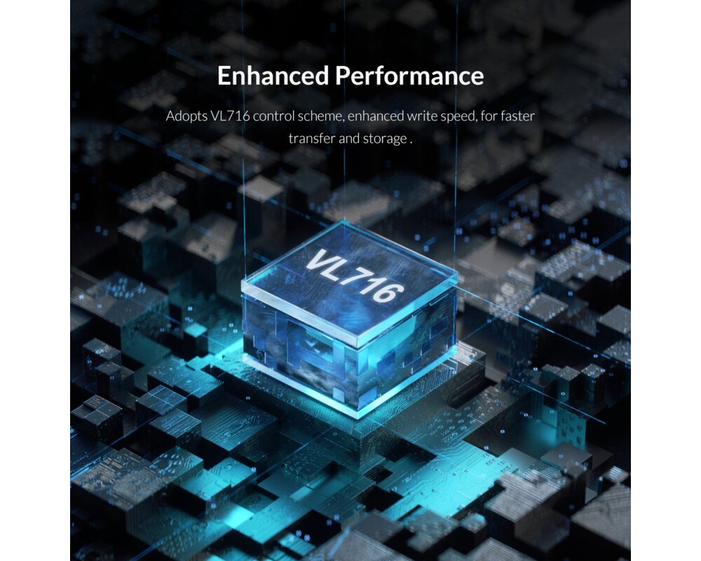 Аксесоар за съхранение Orico докинг станция Storage - HDD/SSD Dock - 2.5 and 3.5 inch Type-C 9