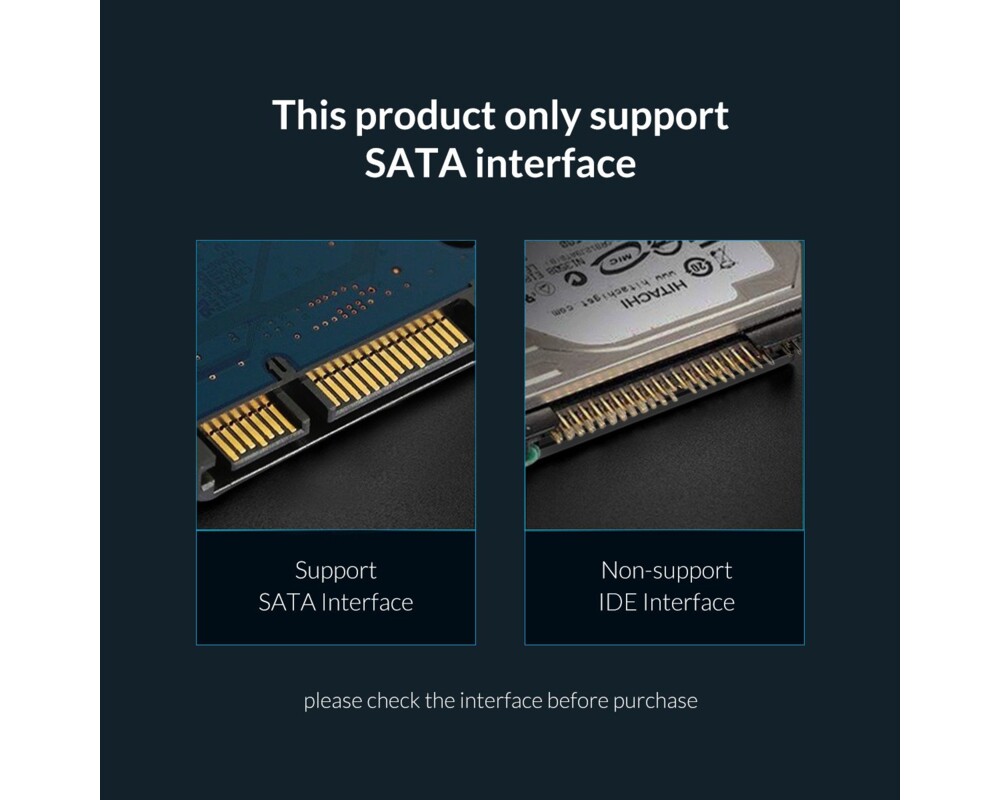 Аксесоар за съхранение Orico докинг станция Storage - HDD/SSD Dock - 2.5 and 3.5 inch Type-C 17