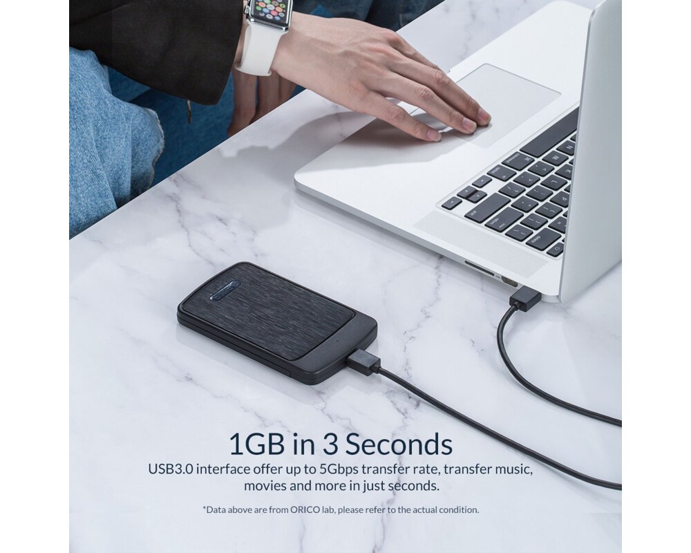 Аксесоар за съхранение Orico кутия за диск Storage - Case - 2.5... 10