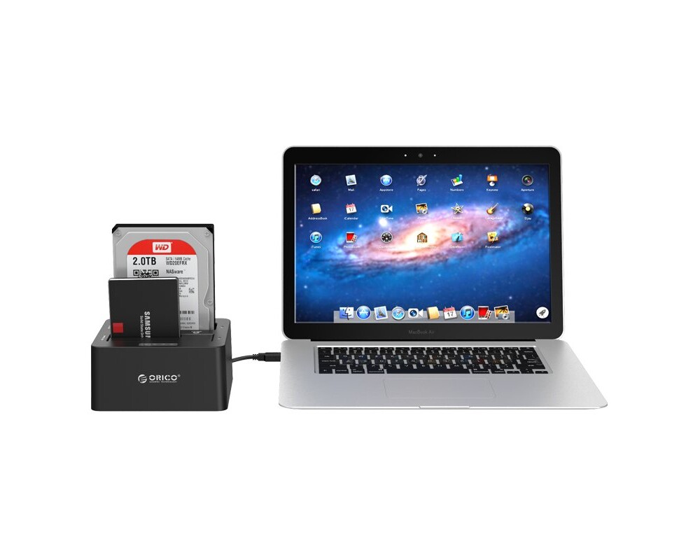 Аксесоар за съхранение Orico докинг станция Storage - HDD/SSD D... 9
