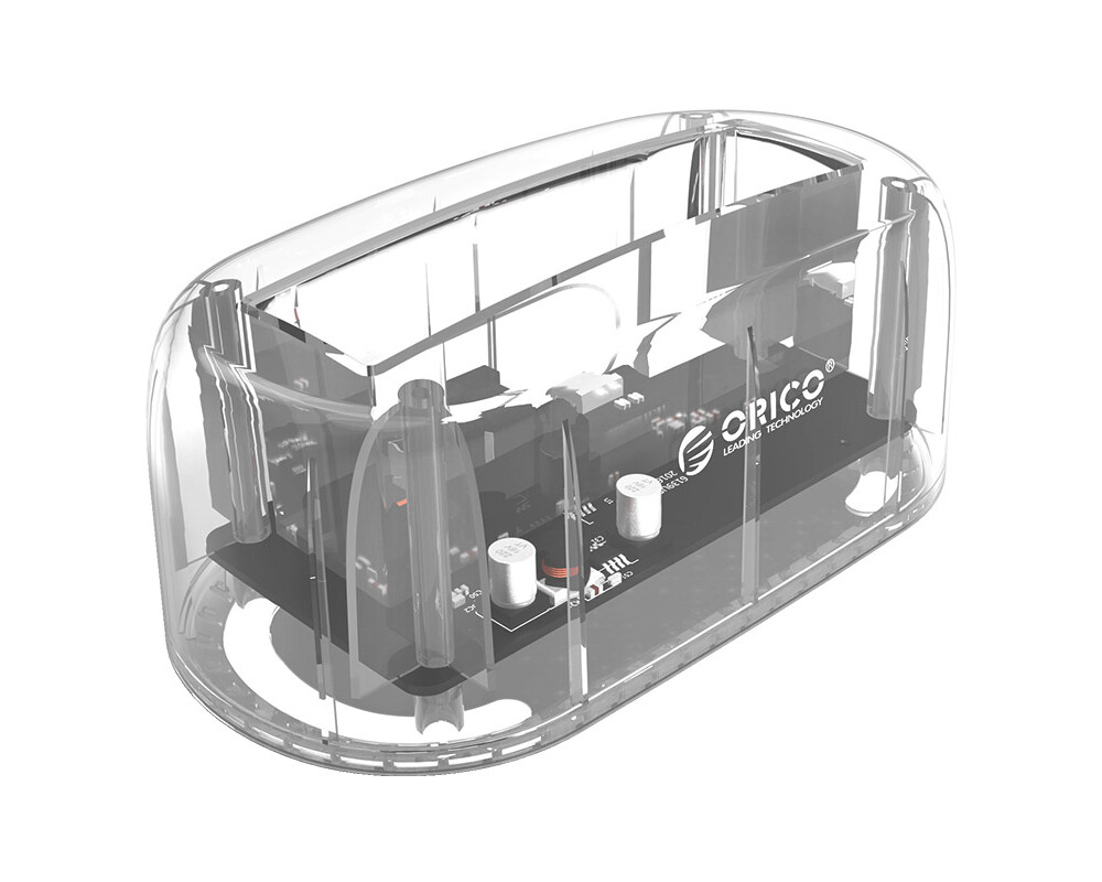 Аксесоар за съхранение Orico докинг станция Storage - HDD/SSD Dock - 2.5 and 3.5 inch USB3.0 2