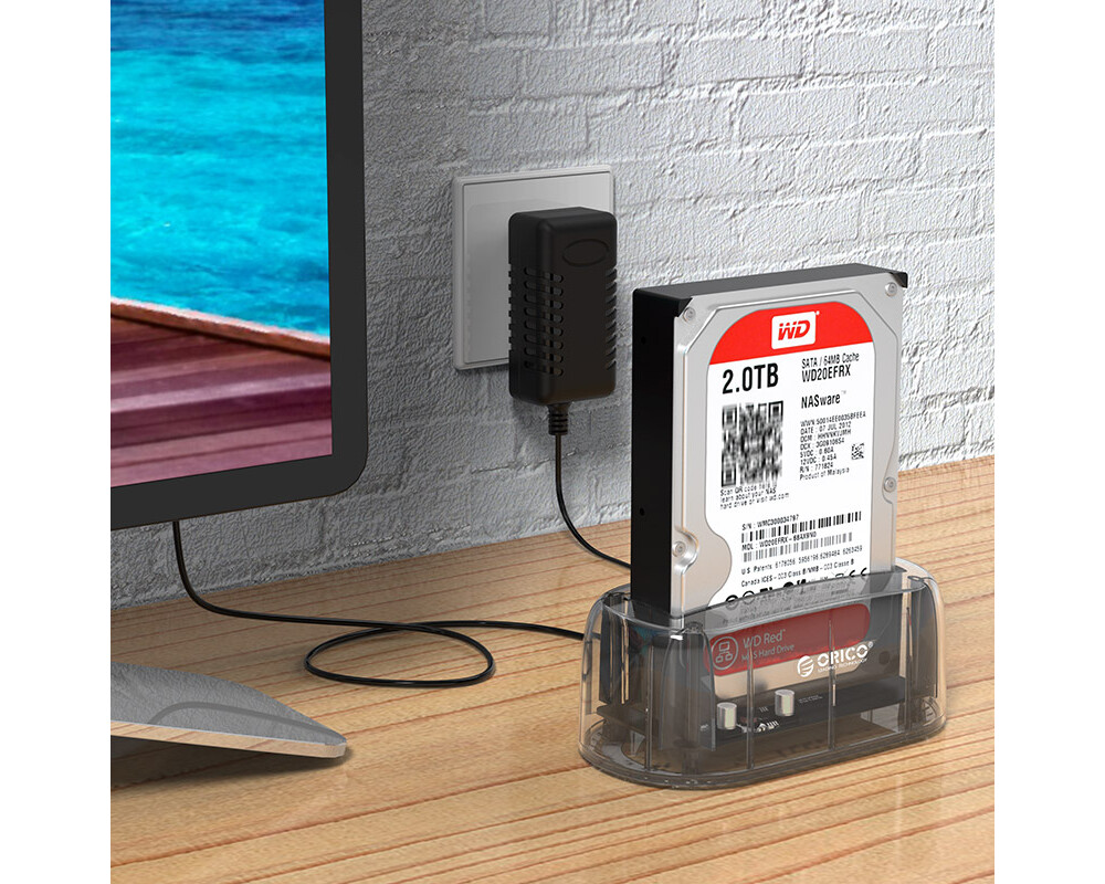 Аксесоар за съхранение Orico докинг станция Storage - HDD/SSD Dock - 2.5 and 3.5 inch USB3.0 5