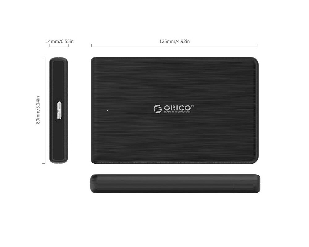 Аксесоар за съхранение Orico външна кутия за диск Storage - Cas... 6