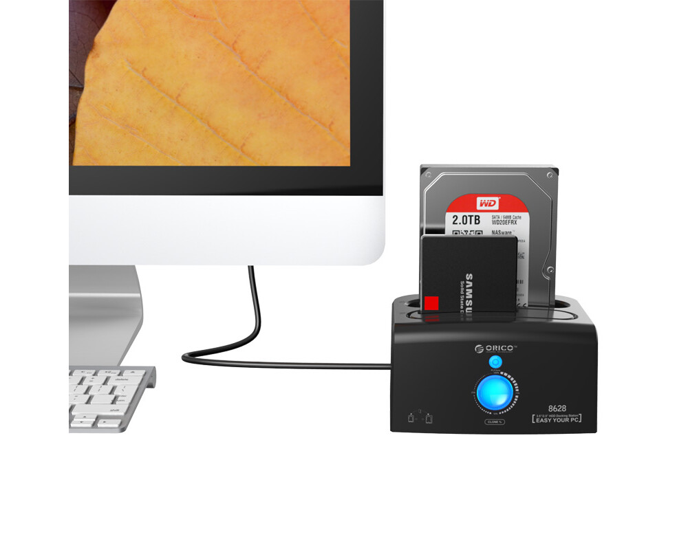 Аксесоар за съхранение Orico докинг станция Storage - HDD/SSD D... 3