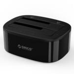 <span>Аксесоар за съхранение</span> Orico докинг станция Storage - HDD/SSD D... <span class='catalog-num-in-name'>6228US3-C-EU-BK</span> - 
