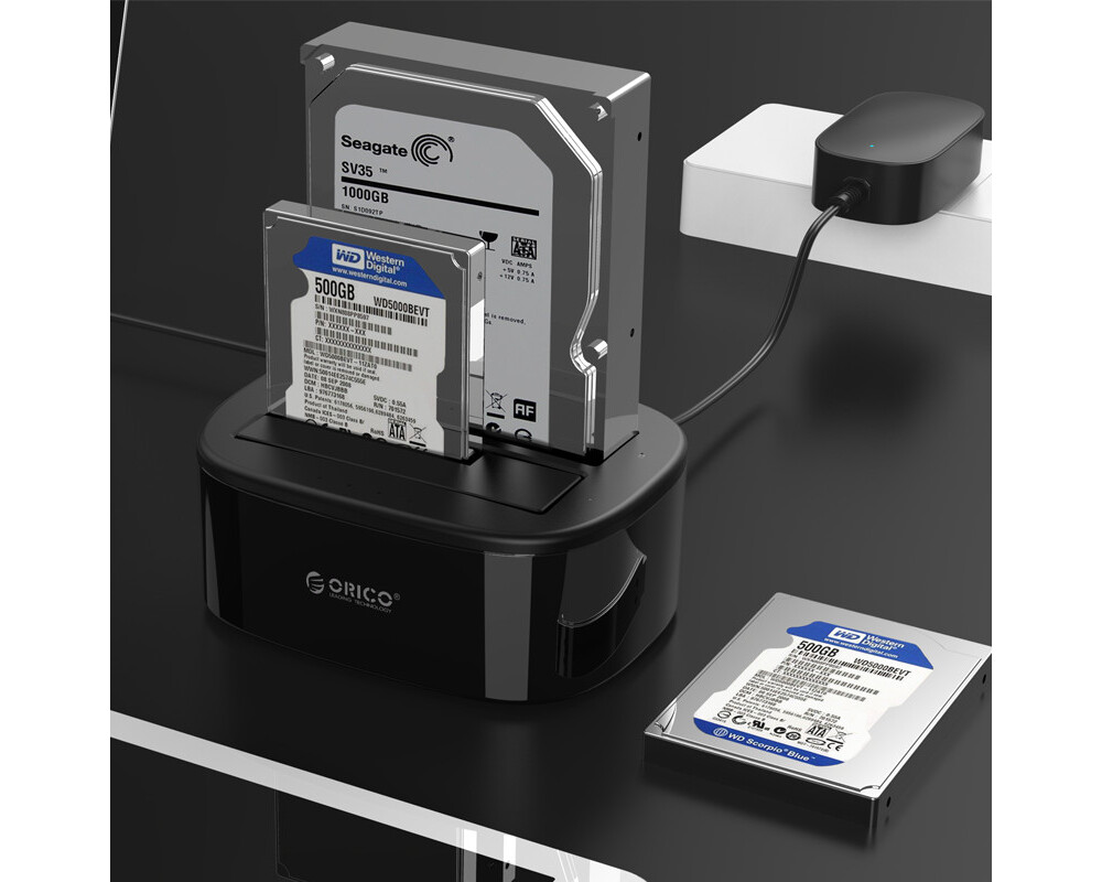 Аксесоар за съхранение Orico докинг станция Storage - HDD/SSD D... 4