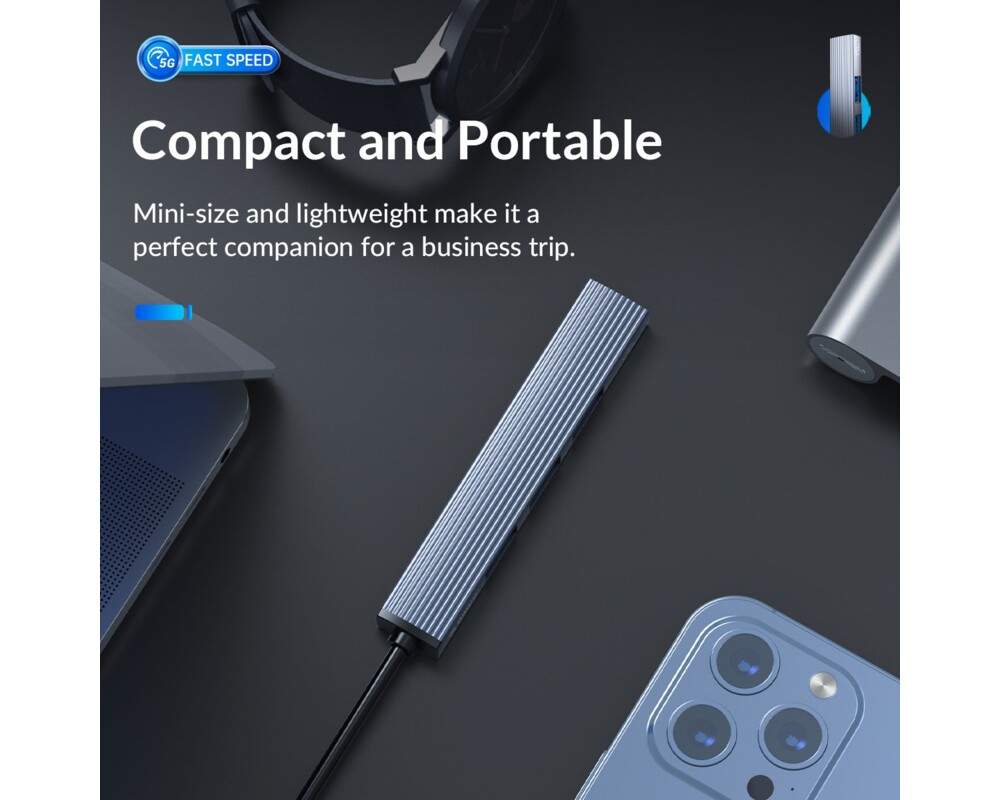 USB хъб Orico USB3.0/2.0 HUB 4 port 13