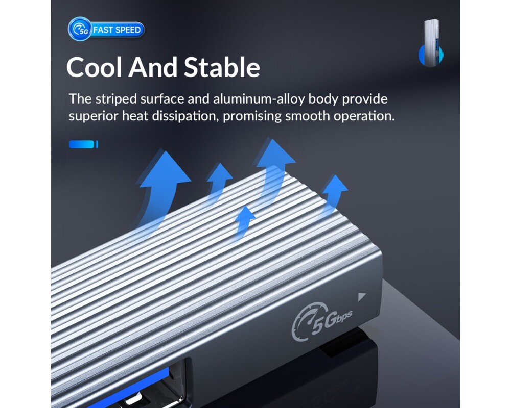 USB хъб Orico USB3.0/2.0 HUB 4 port 11